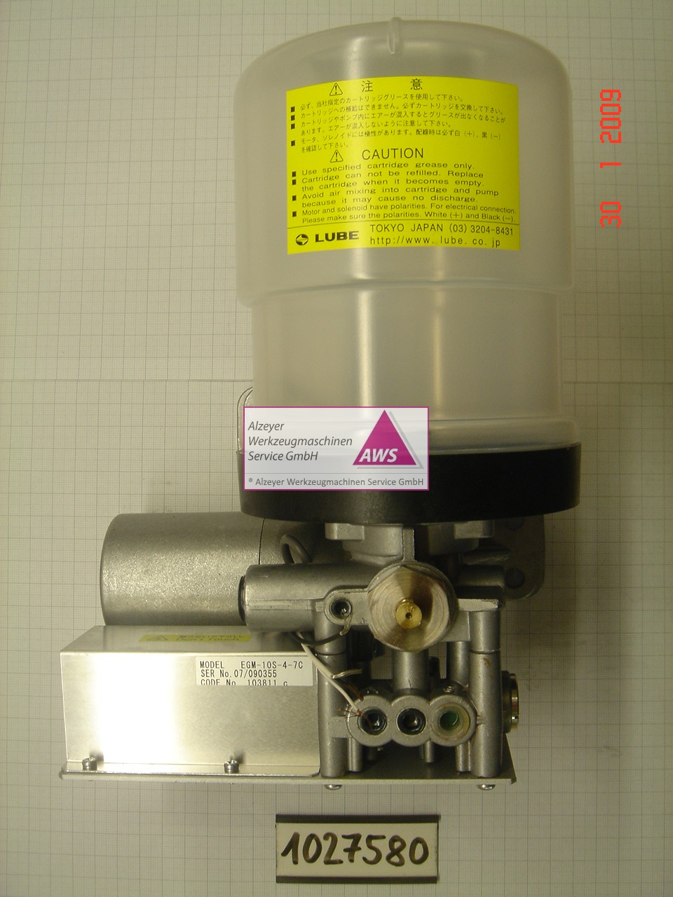 EGM-10S-4-7C Fettpumpe