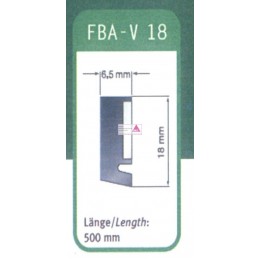 Abstreifer FBA-V 18 500mm