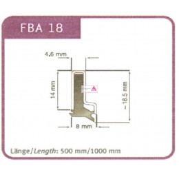 Abstreifer FBA 18  500mm lang
