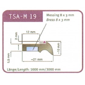 Abstreifergummi SW 19 für TSA - M 19