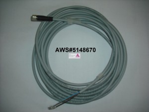 Kabel für Reedschalter und PRS M8x1 gerade