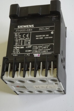 Schütz Siemens 3TH2022